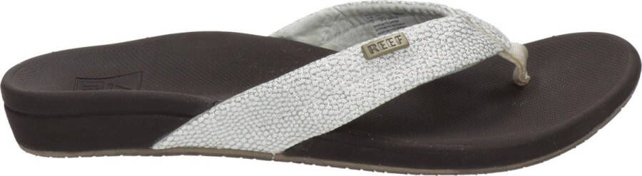 Reef Ortho Spring Dames Slippers Brown White - Foto 10