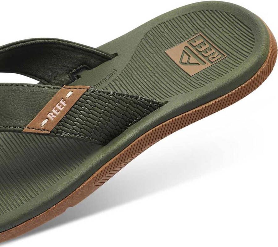 Reef Santa Ana Teenslippers Zomer slippers Heren Groen