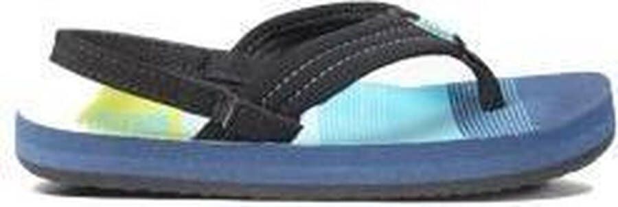 Reef Little Ahi teenslippers met hielbandje zwart aqua Blauw Jongens EVA 25-26 - Foto 13