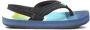 Reef Little Ahi teenslippers met hielbandje zwart aqua Blauw Jongens EVA 19-20 - Thumbnail 13