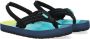 Reef Little Ahi teenslippers met hielbandje zwart aqua Blauw Jongens EVA 25-26 - Thumbnail 4