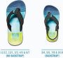 Reef Little Ahi teenslippers met hielbandje zwart aqua Blauw Jongens EVA 19-20 - Thumbnail 5