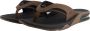 Reef Fanning Zwart Bruin Heren Slippers CI8102 - Thumbnail 14