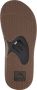 Reef Fanning Zwart Bruin Heren Slippers CI8102 - Thumbnail 15