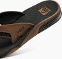 Reef Fanning Zwart Bruin Heren Slippers CI8102 - Thumbnail 6