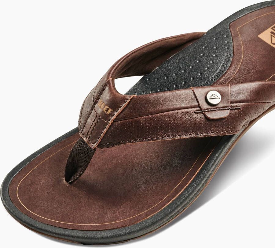 Reef Pacific Heren Slippers Dark Brown - Foto 11