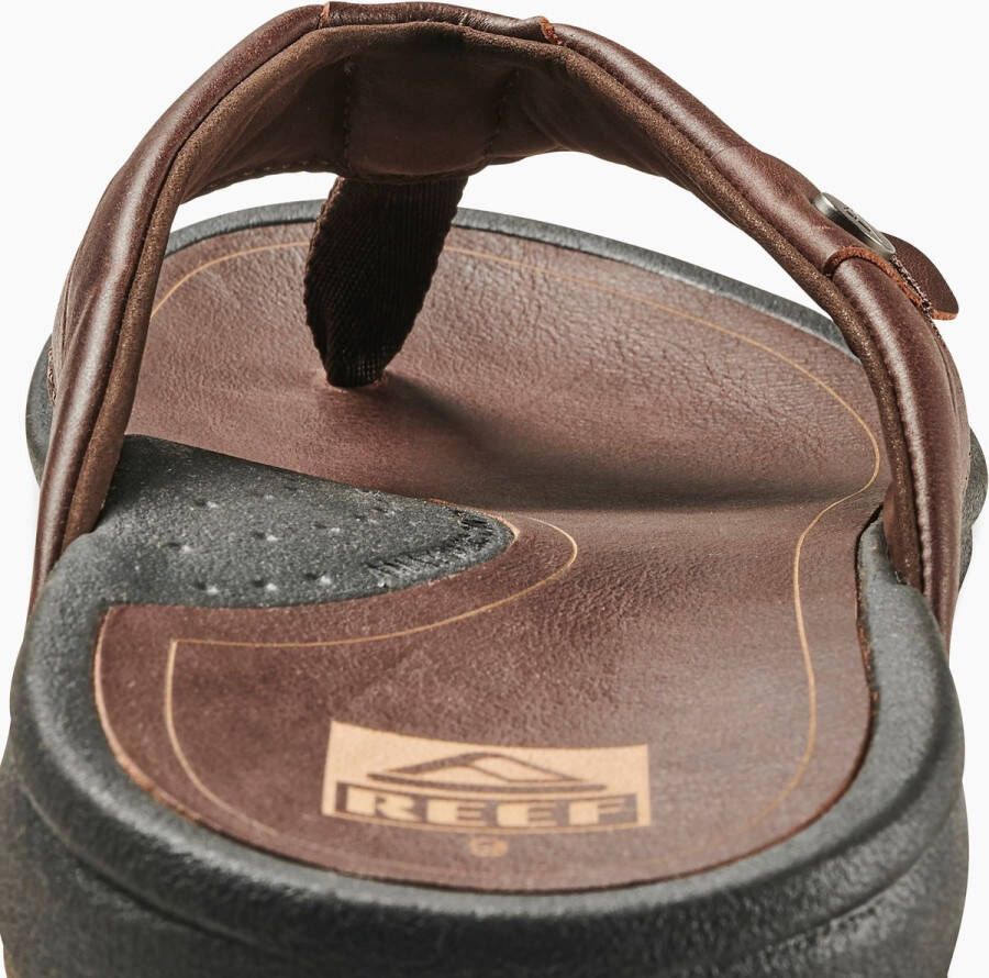 Reef Pacific Heren Slippers Dark Brown - Foto 5