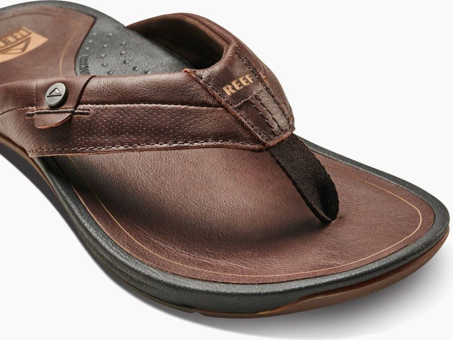 Reef Pacific Heren Slippers Dark Brown - Foto 7