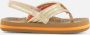 Reef Kids Ahi Wild teenslippers met hielbandje bruin goud Meisjes EVA 28 - Thumbnail 12