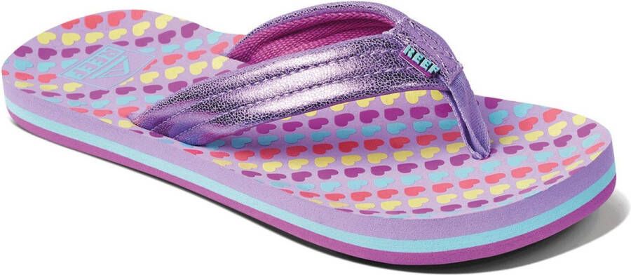 Reef Kids Ahi teenslippers lila Paars Meisjes Rubber 37 - Foto 4