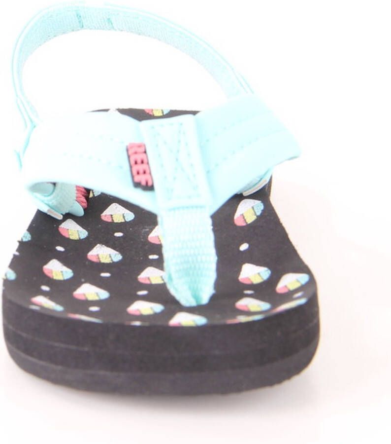 Reef Slippers Meisjes lichtblauw zwart roze - Foto 7