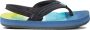 Reef Kid's Little Ahi Sandalen maat 10K zwart blauw - Thumbnail 8