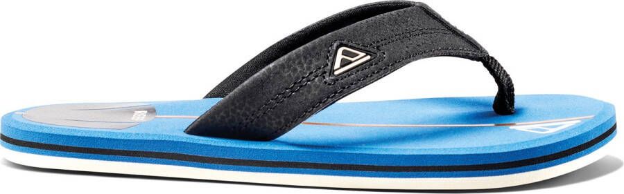 Reef Kids Shaper Unisex Slippers Blue - Foto 2