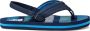 Reef Little Ahi Deep Sea Stripes sandalen blauw EVA 28 29 - Thumbnail 12