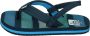 Reef Little Ahi Deep Sea Stripes sandalen blauw EVA 28 29 - Thumbnail 4