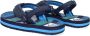 Reef Little Ahi Deep Sea Stripes sandalen blauw EVA 28 29 - Thumbnail 5