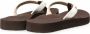 Reef Star Cushion Sassybrown White Dames Slippers Bruin Wit - Thumbnail 8