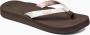 Reef Star Cushion Sassybrown White Dames Slippers Bruin Wit - Thumbnail 4