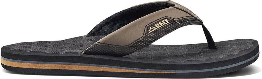 Reef The Ripper Heren Slippers Zwart Bruin