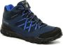 Regatta Edgepoint Junior Middelhoge Wandelschoenen Kinderen Unisex Waterdicht Ade d Blauw - Thumbnail 2