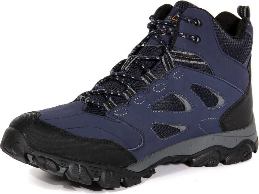 Regatta Holcombe IEP Mid Outdoorschoenen Heren Wandelschoenen Mannen blauw grijs - Foto 2