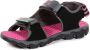 Regatta Sandalen Meisjes grijs zwart roze - Thumbnail 2