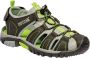 Regatta Sandalen Unisex zwart grijs lime groen - Thumbnail 4