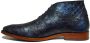 Rehab Barry Scales Nette schoenen Veterschoenen Heren Blauw - Thumbnail 7