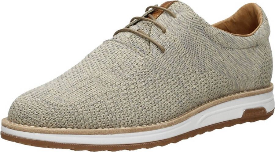Rehab Beige Veterschoenen Nolan Knit