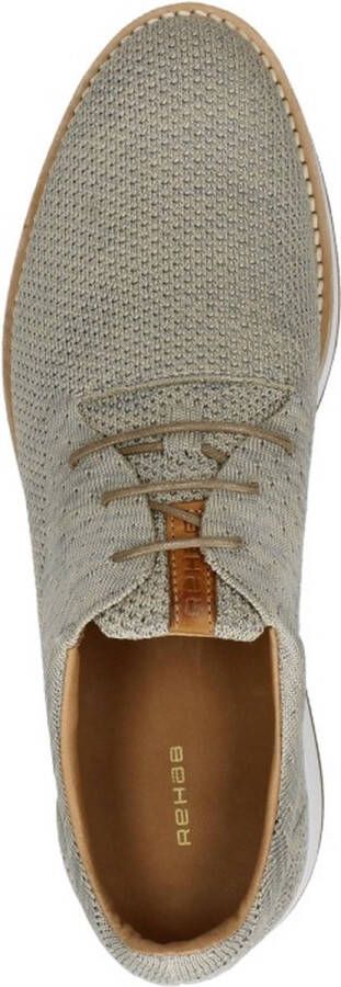 Rehab Beige Veterschoenen Nolan Knit
