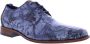 Rehab Footwear Greg Snk Aquarel | Blauwe nette schoen - Thumbnail 15