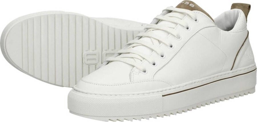 Rehab Crash Lage sneakers Leren Sneaker Heren Wit - Foto 7