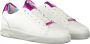 Rehab Footwear Ziya Metal | Wit fuchsiaroze sneakers - Thumbnail 7