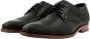 Rehab Vrouwen Veterschoenen Herenschoenen Brad weave Zwart - Thumbnail 11