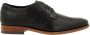 Rehab Vrouwen Veterschoenen Herenschoenen Brad weave Zwart - Thumbnail 6