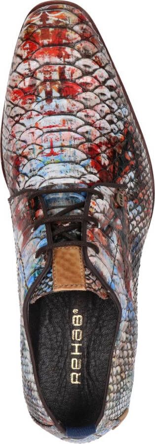 Rehab Footwear Greg Snk Chaotic | Bruine nette schoen - Foto 6