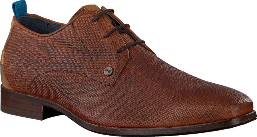 Rehab Greg Wall nette heren schoenen Cognac