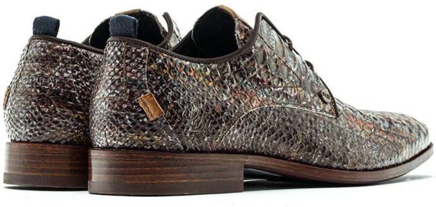 Rehab Mannen Herenschoenen Greg snake fan Bruin combi