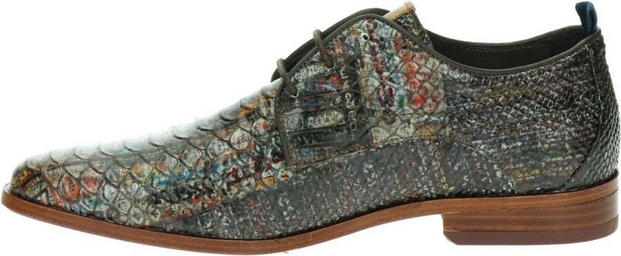 Rehab Mannen Herenschoenen Greg snake fan Bruin combi