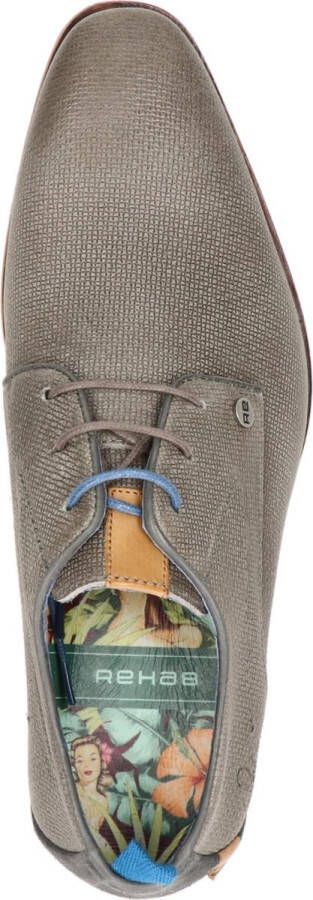 Rehab Vrouwen Veterschoenen Herenschoenen Greg Wall Grijs