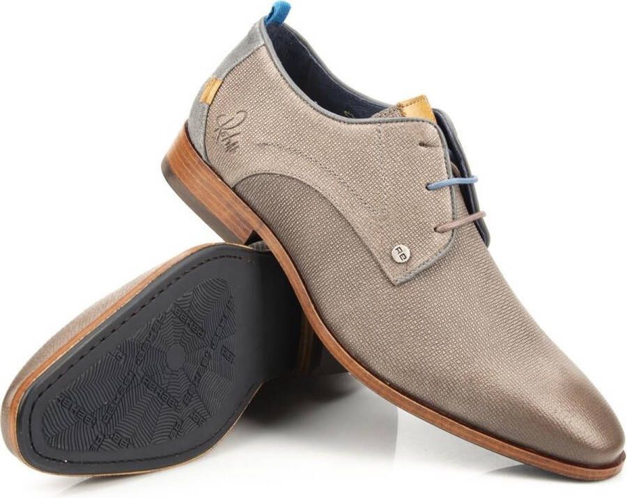 Rehab Vrouwen Veterschoenen Herenschoenen Greg Wall Grijs