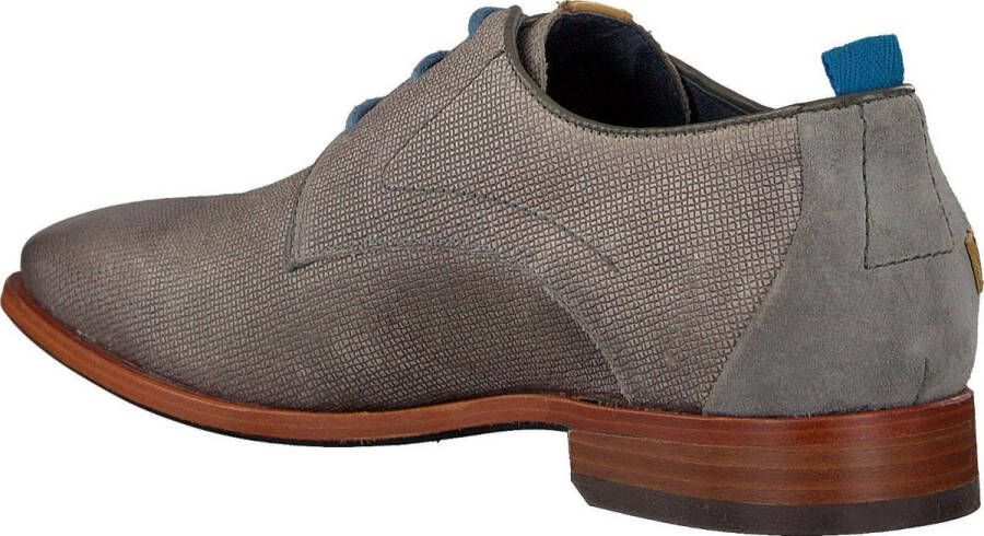 Rehab Vrouwen Veterschoenen Herenschoenen Greg Wall Grijs