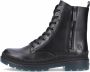 Remonte D0C70 Dames Veterschoen Zwart - Thumbnail 5