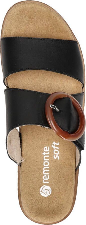 Remonte Slippers sleehak zomerschoen pantoffels met decoratieve gesp - Foto 10