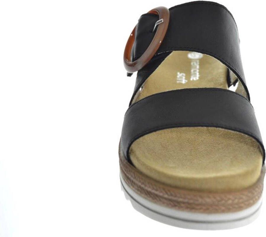 Remonte Slippers sleehak zomerschoen pantoffels met decoratieve gesp - Foto 8