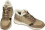 Remonte -Dames beige sneakers - Thumbnail 1