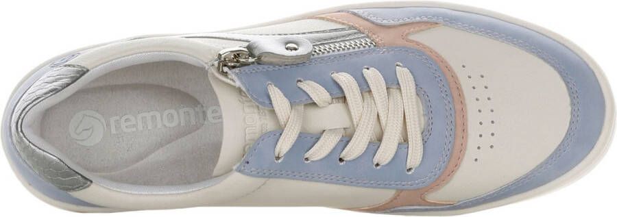 Remonte -Dames blauw licht sneakers