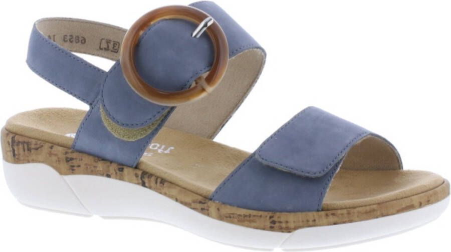 Remonte -Dames blauw sandalen