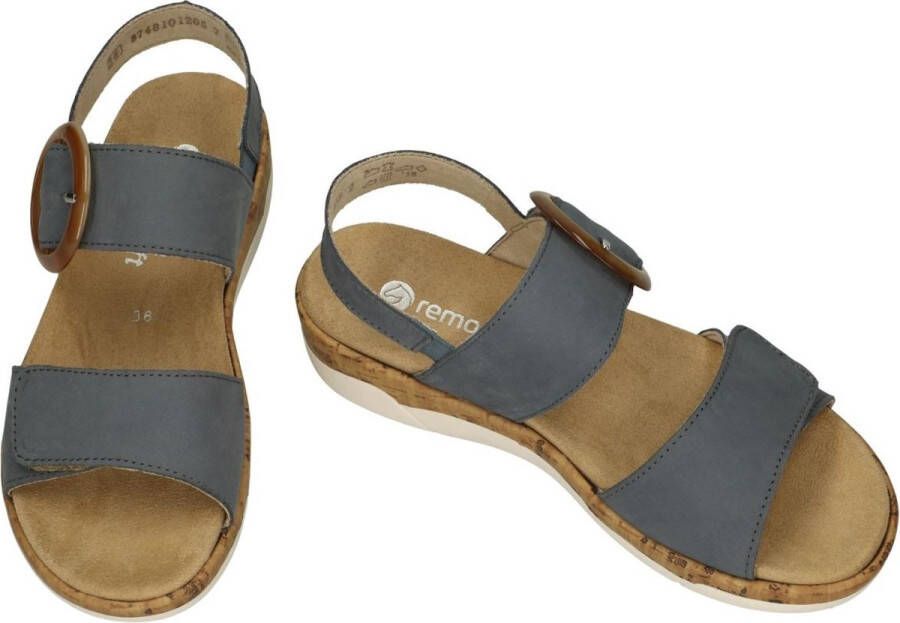 Remonte -Dames blauw sandalen