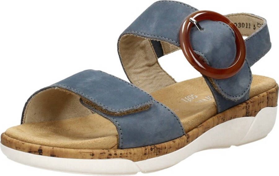 Remonte -Dames blauw sandalen